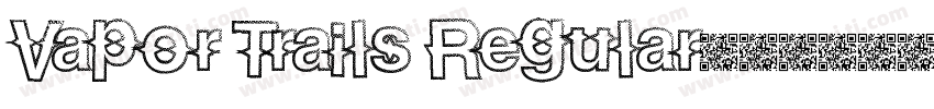 Vapor Trails Regular字体转换